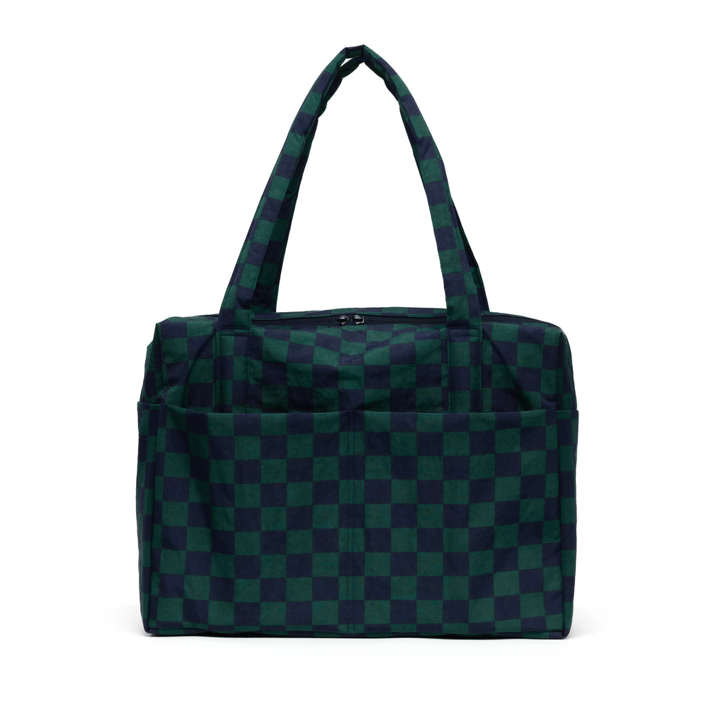 Cloud Carry-On Bag - Navy Green Check