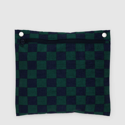 Cloud Carry-On Bag - Navy Green Check