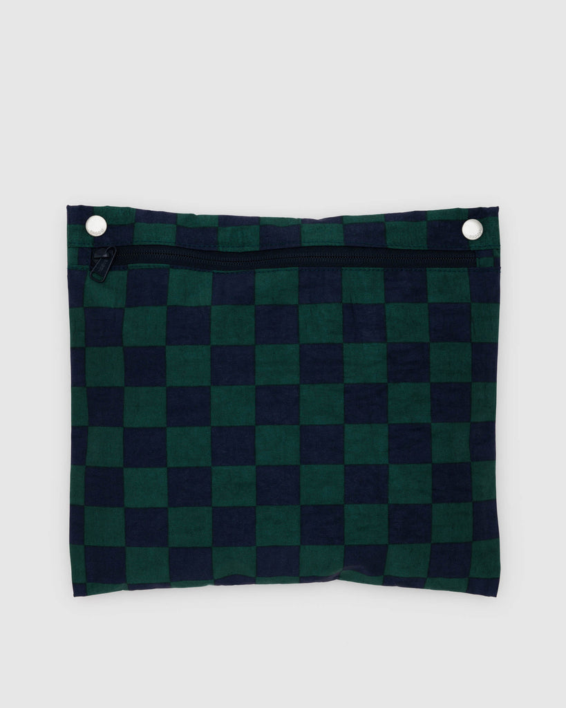 Cloud Carry-On Bag - Navy Green Check