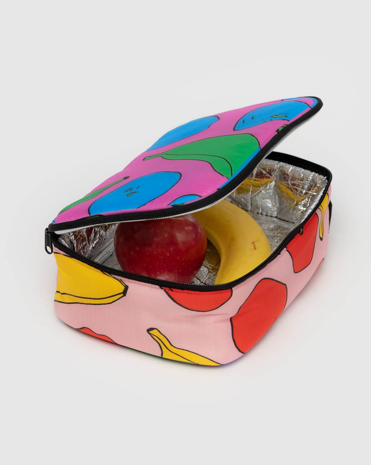 Insulated Lunch Box - Apples & Bananas