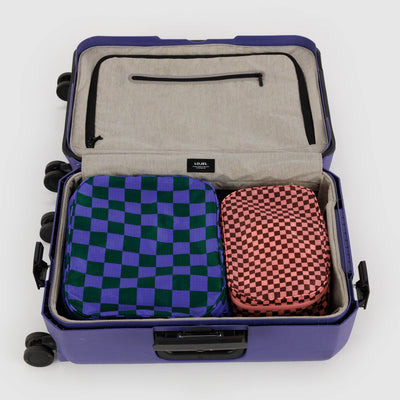 Packing Cube Set - Jewel Checks