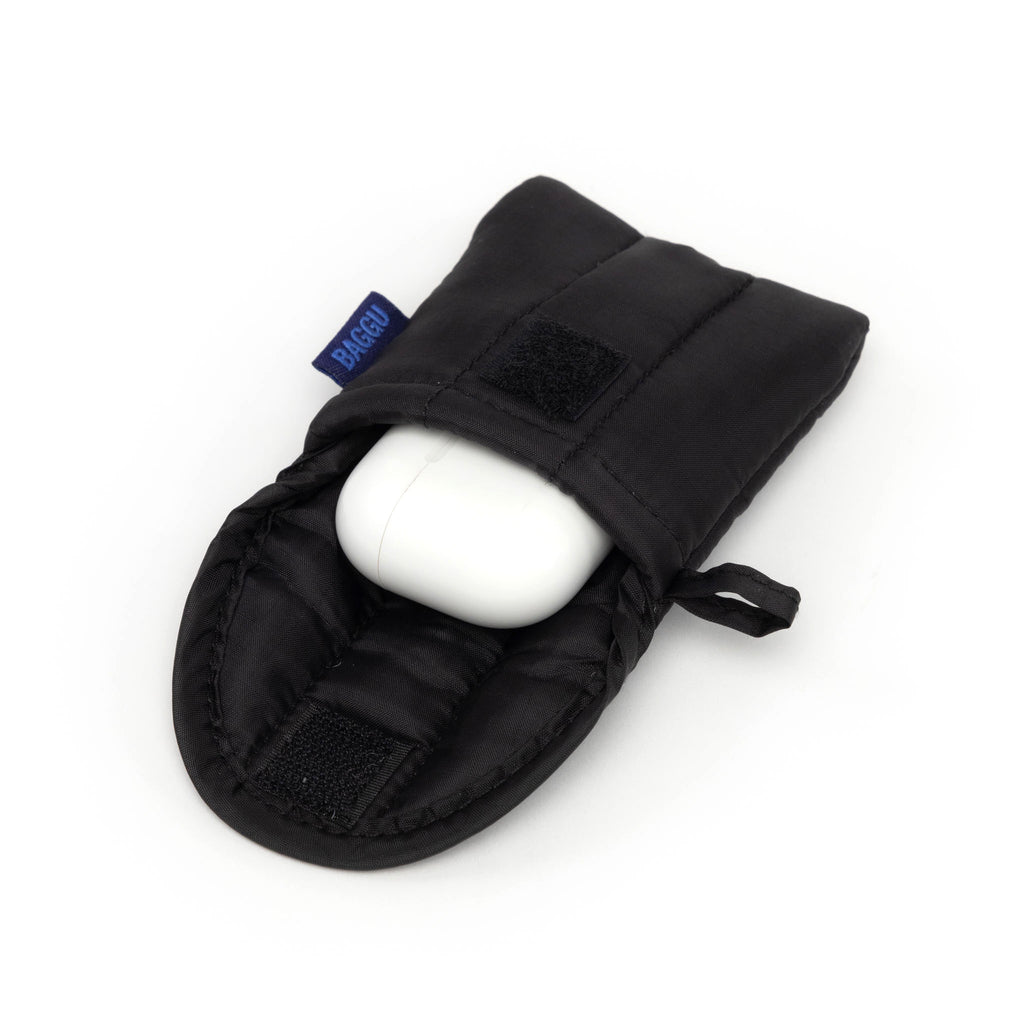 Puffy Earbuds Case - Black