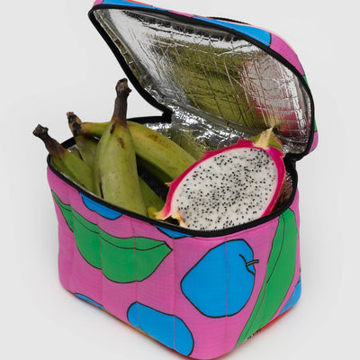 Insulated Lunch Bag - Apples & Bananas