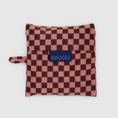 Standard Carry Bag - Pink Brown Check