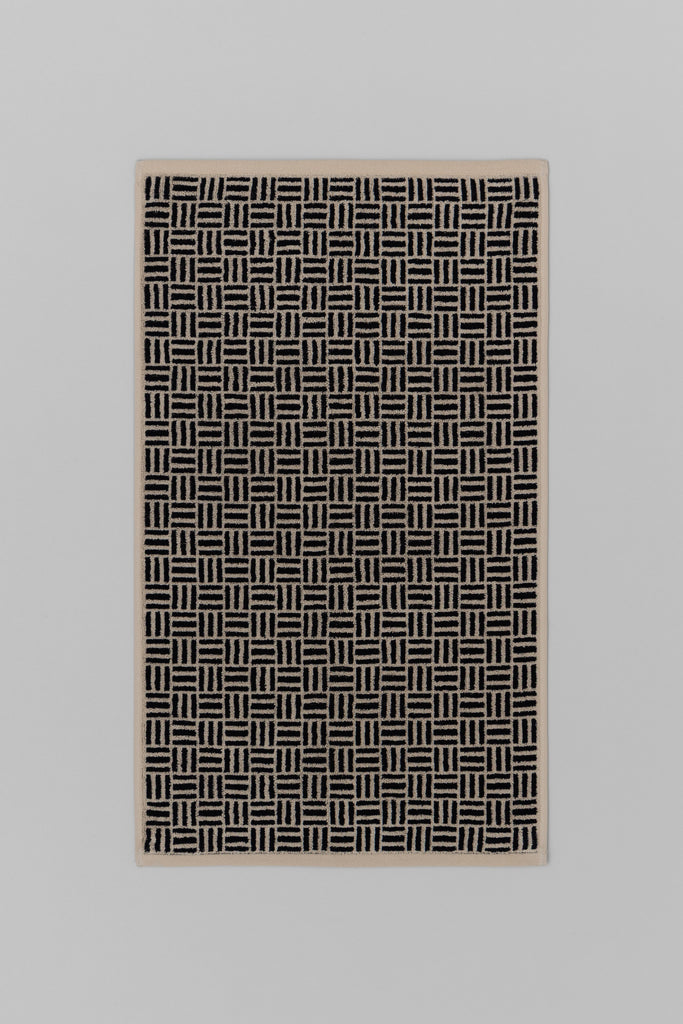 Torrens Hand Towel - Sand & Noir