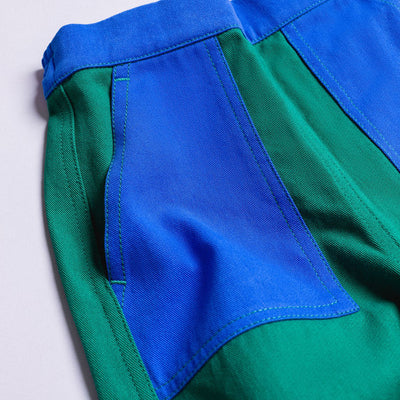 Harry Pants - Green & Blue