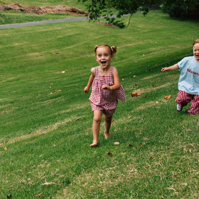 Red Gingham Summer Set