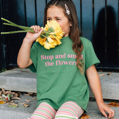 Stop & Smell the Flowers Tee