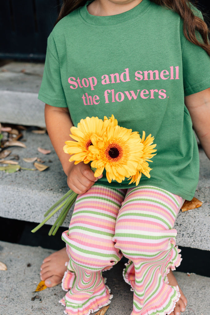 Stop & Smell the Flowers Tee