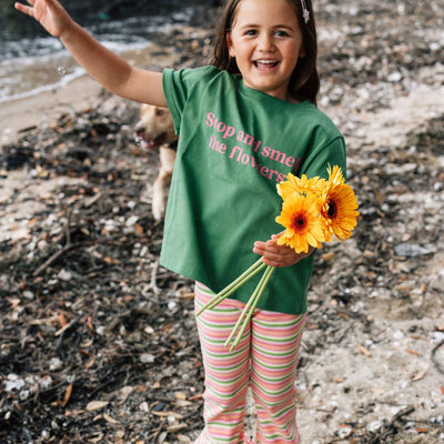 Stop & Smell the Flowers Tee