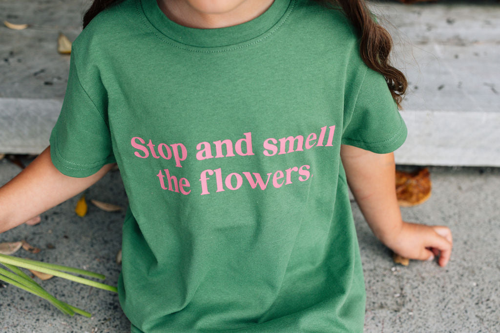 Stop & Smell the Flowers Tee