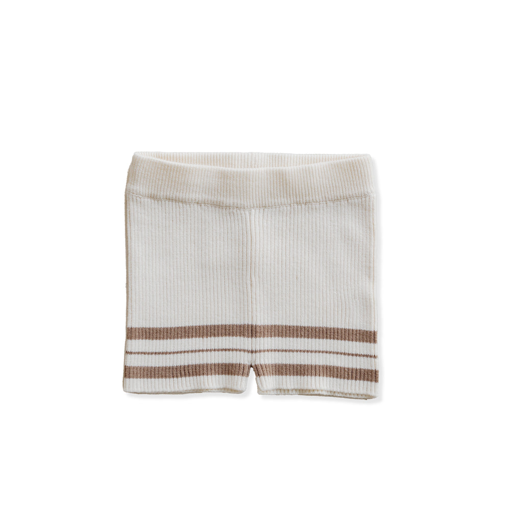 Bike Shorts - Cedar Stripe