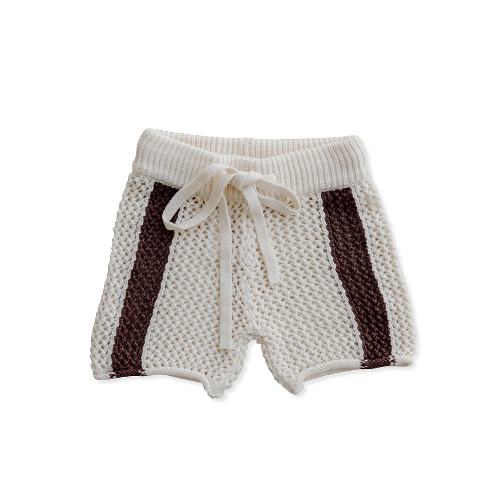 Crochet Shorts - Coconut