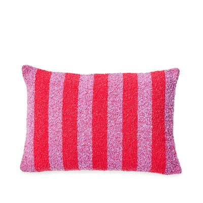 Boucle Stripe Cushion Cover - Candy