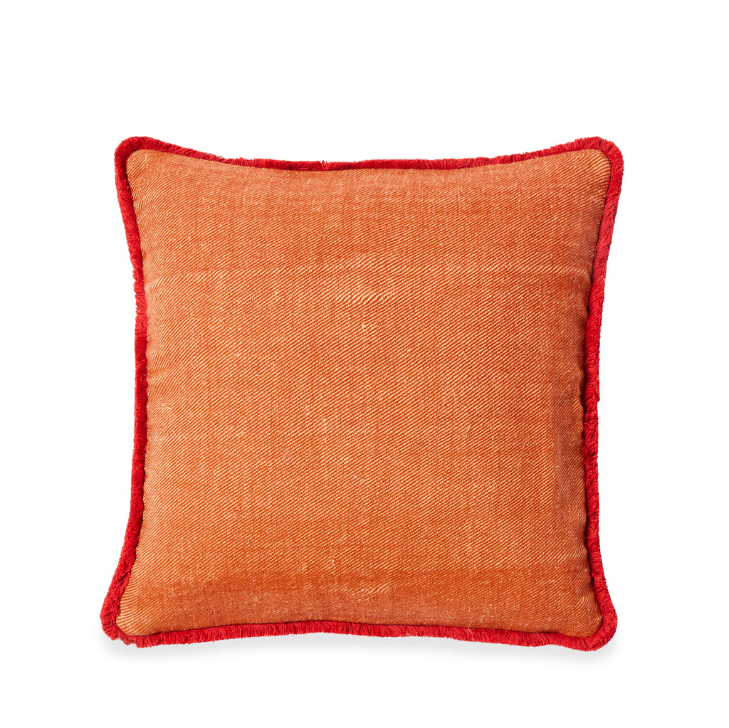 Levan Cushion Cover - Red