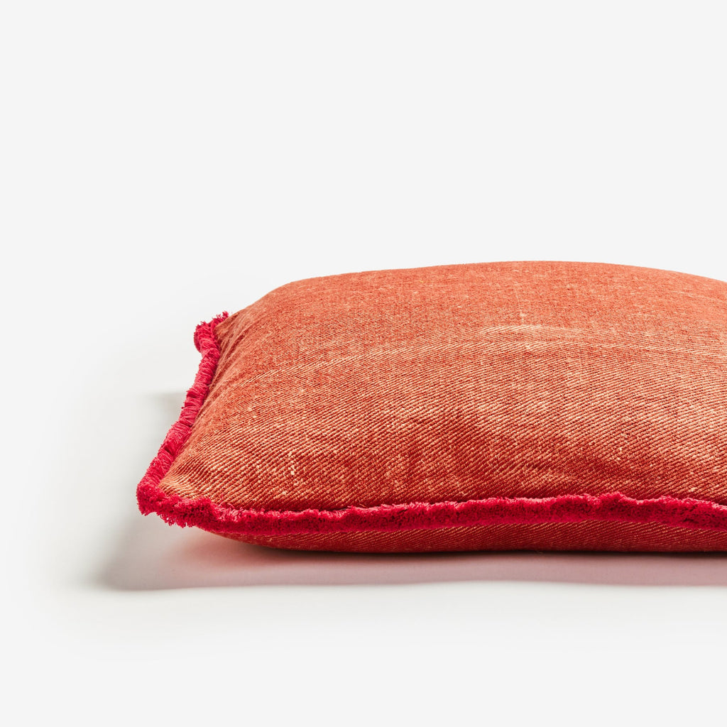 Levan Cushion Cover - Red