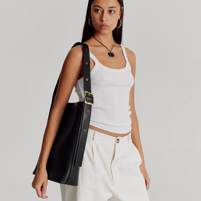 Everyday Bucket Bag - Black