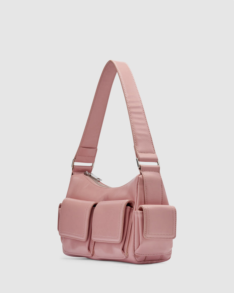 Rae Mini Pocket Bag - Baby Pink