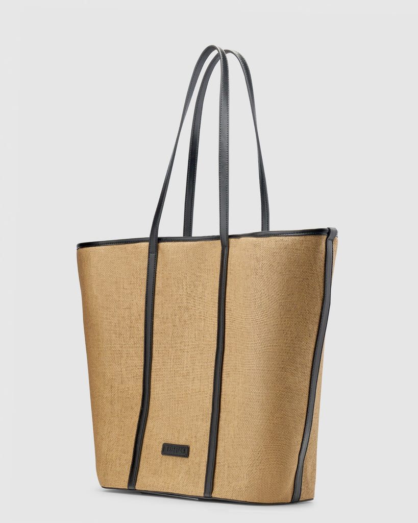 Ritual Tote Bag - Natural & Black