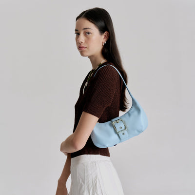 Everyday Baguette Bag - Sky Blue