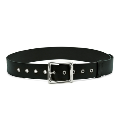 Everyday Belt - Black & Silver