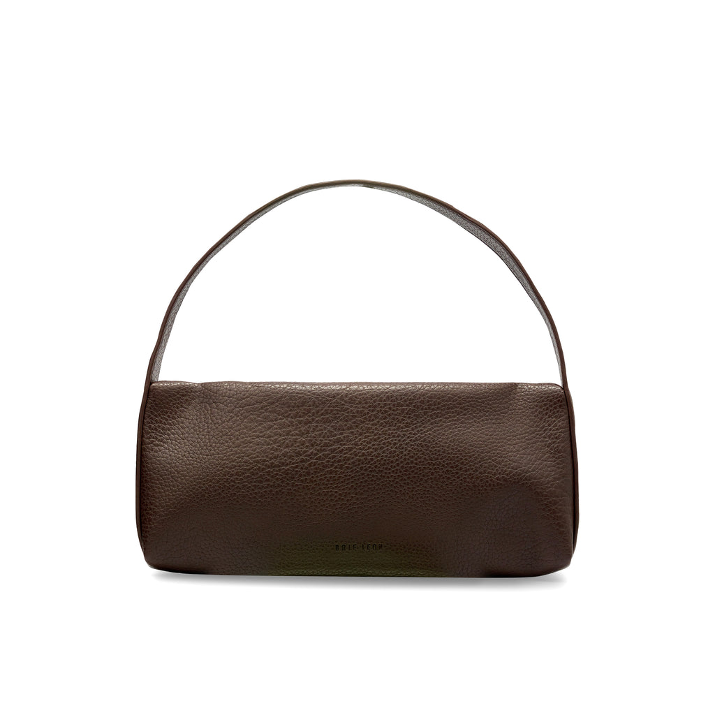 Harlow Slouch Baguette Bag - Chocolate