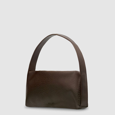 Harlow Slouch Baguette Bag - Chocolate