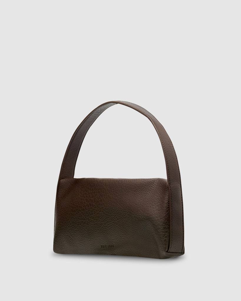 Harlow Slouch Baguette Bag - Chocolate