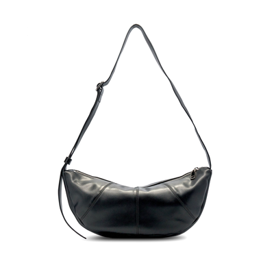 Mischa Crescent Bag - Black