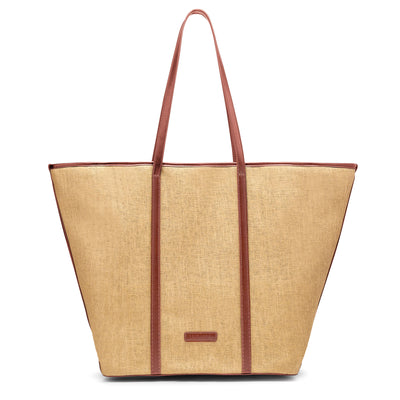 Ritual Tote Bag - Natural & Saddle