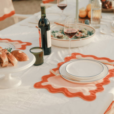 Placemat Set - Rivie Pink