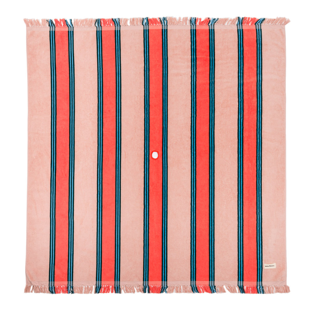 Beach Blanket - Bistro Stripe