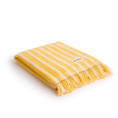 Beach Towel - Monaco Mimosa Stripe