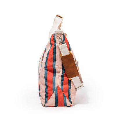 Cooler Tote Bag - Bistro Stripe