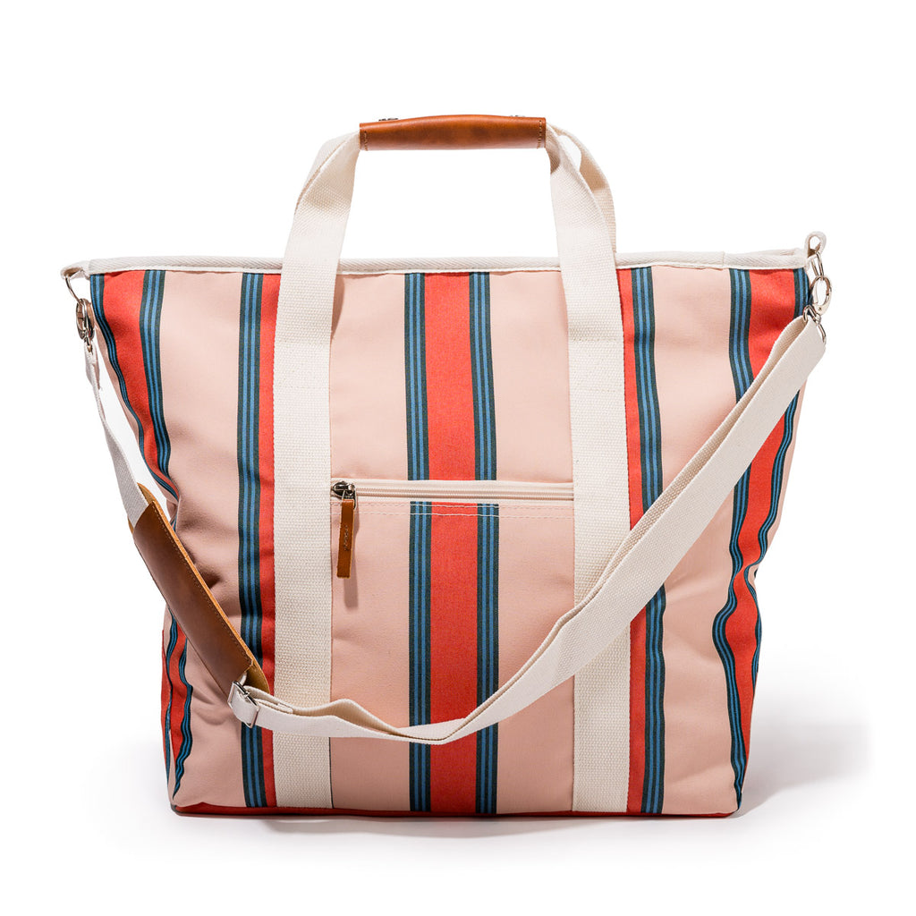 Cooler Tote Bag - Bistro Stripe