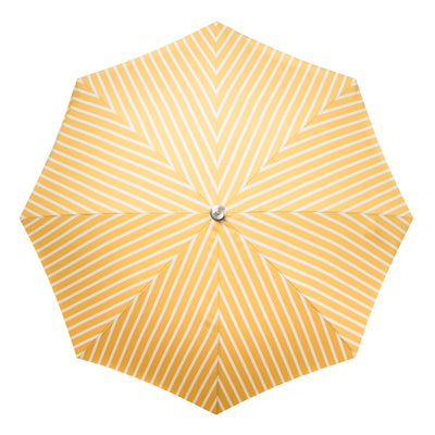 Premium Beach Umbrella - Monaco Mimosa Stripe