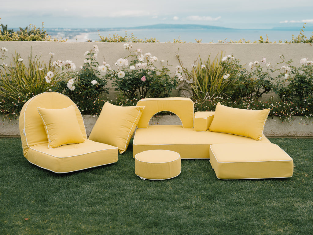 Outdoor Cushion - Rivie Mimosa