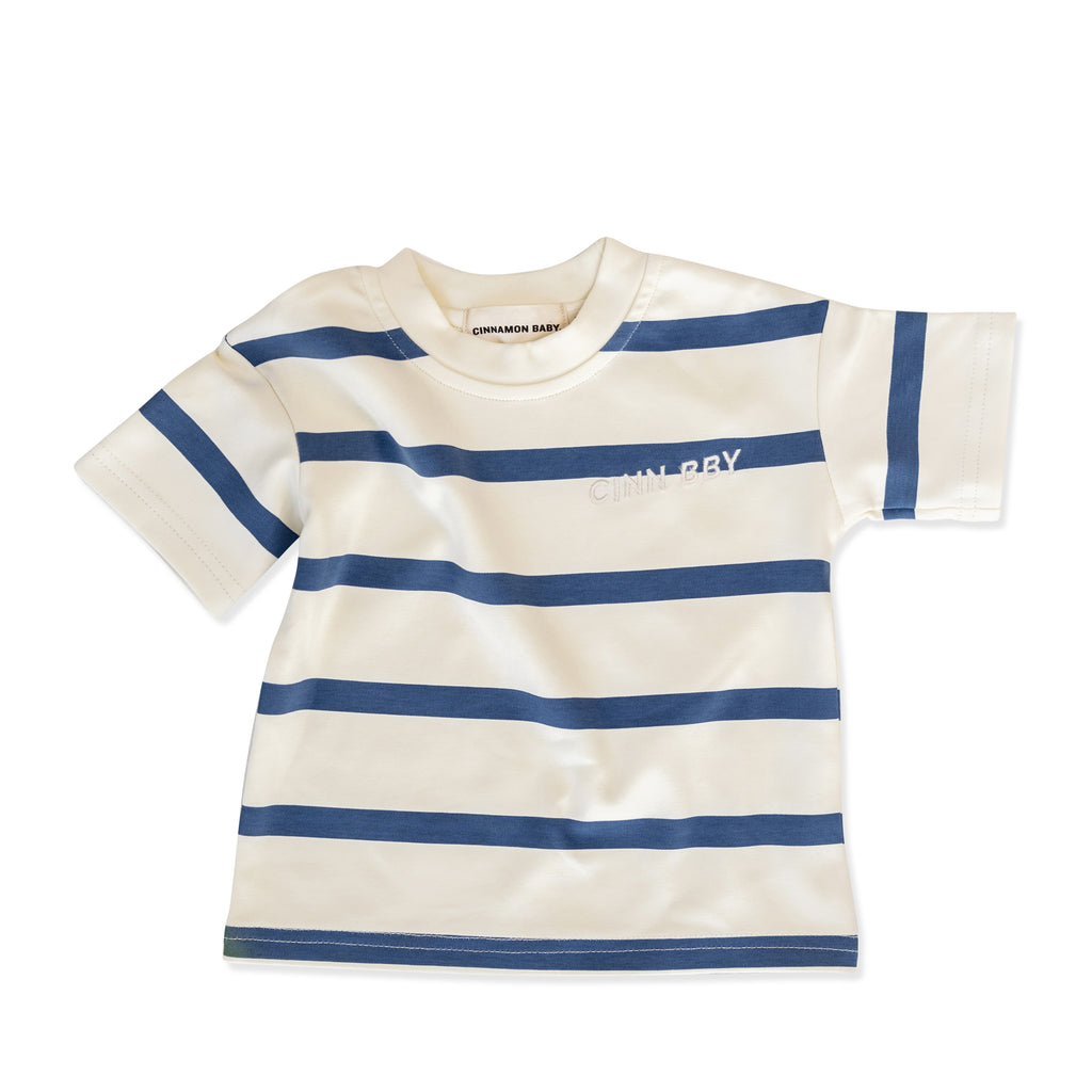 Striped Tee - Blue