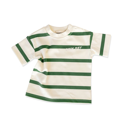 Striped Tee - Green