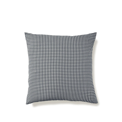 Euro Pillowcase - Navy Gingham