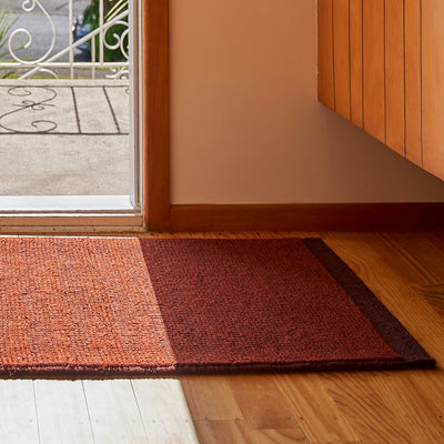 Joni Wool Door Mats - Paprika