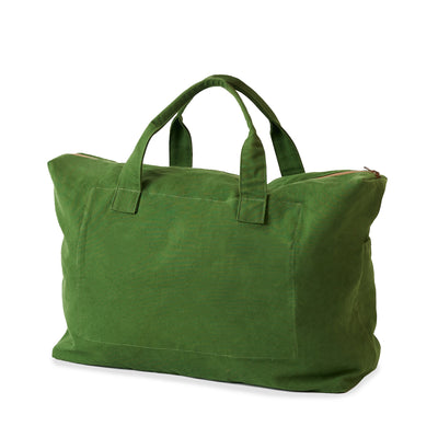 Marlo Contrast Overnight Bag - Spirulina