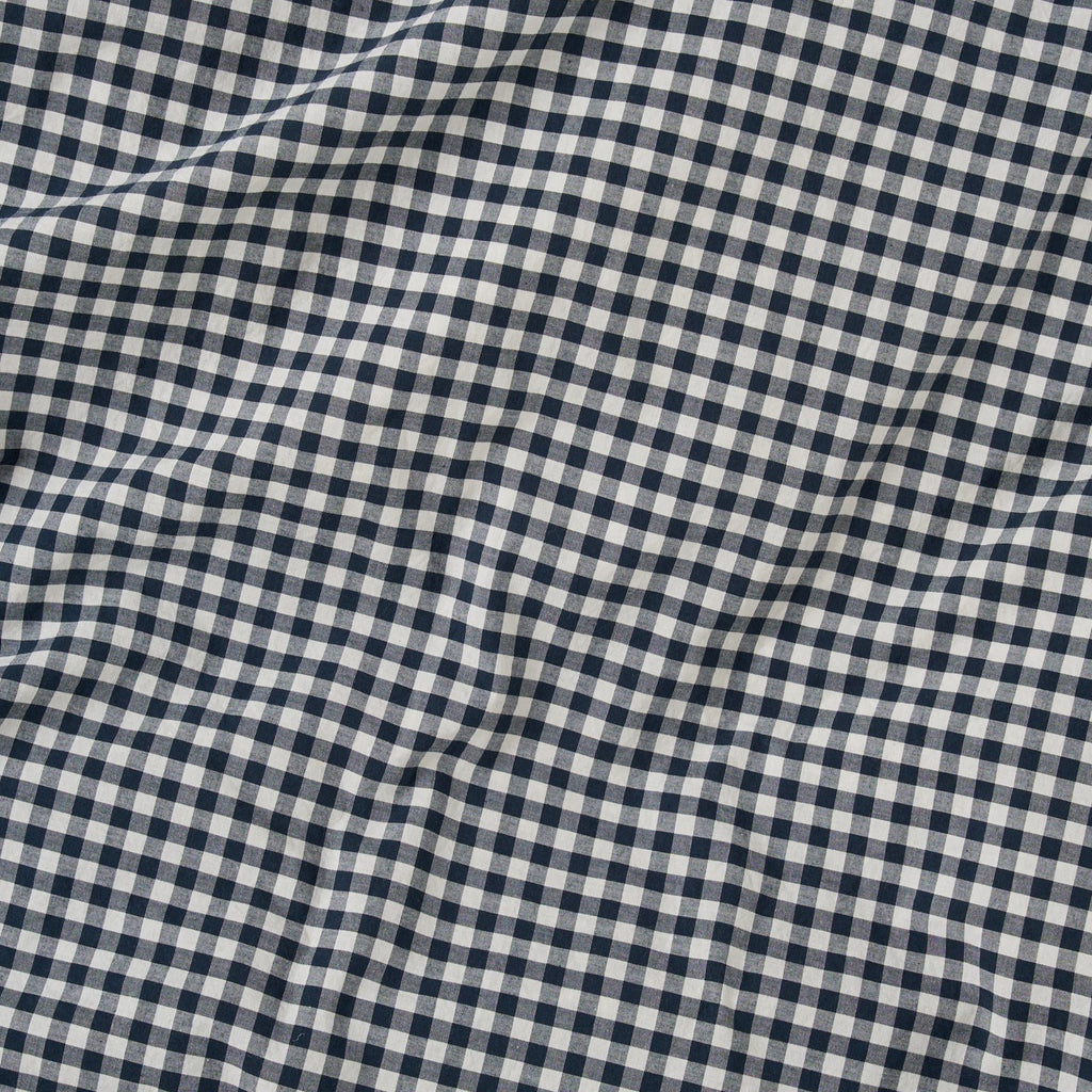 Euro Pillowcase - Navy Gingham