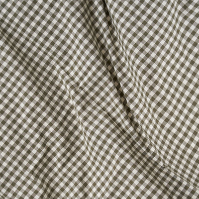 Pillowcase Pair - Olive Gingham