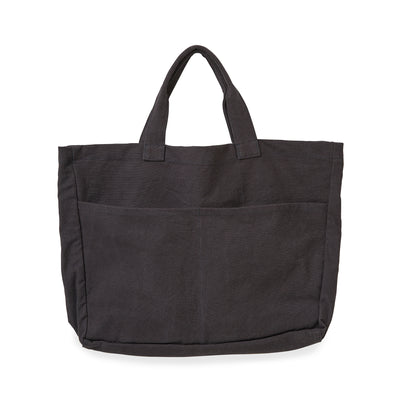 Oversized Carryall Bag - Blue Black