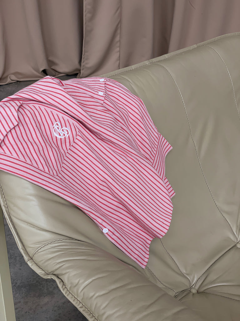 Classico Overshirt - Pink & Red