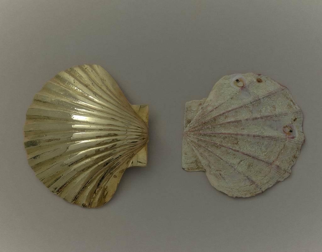 Scallop Incense Holder - Brass