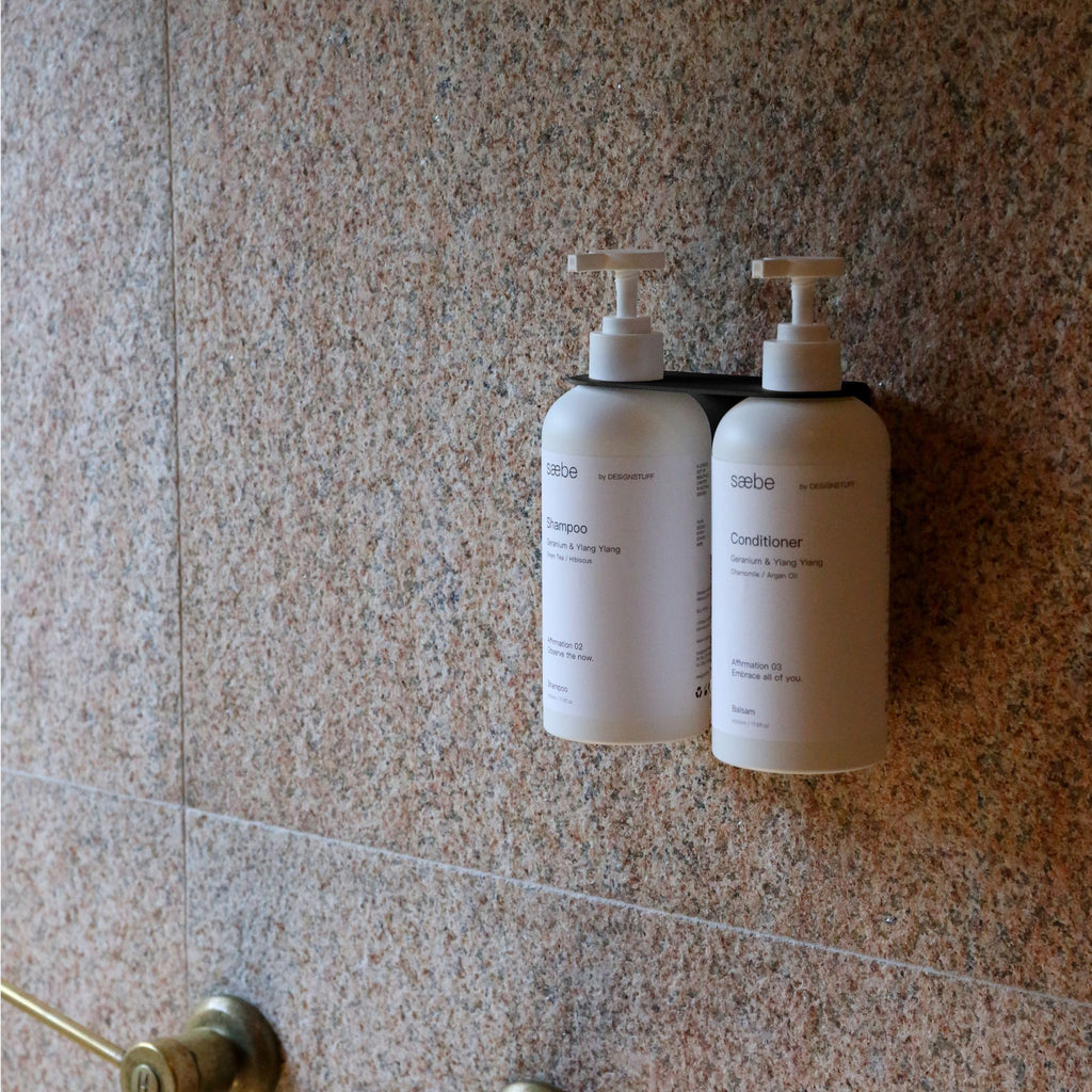 Floating Dual Soap Dispenser Holder