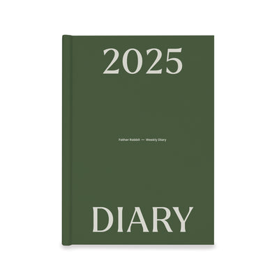 2025 Weekly Diary - Olive