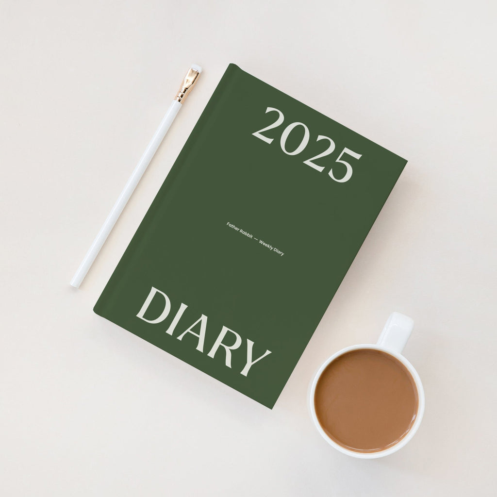 2025 Weekly Diary - Olive